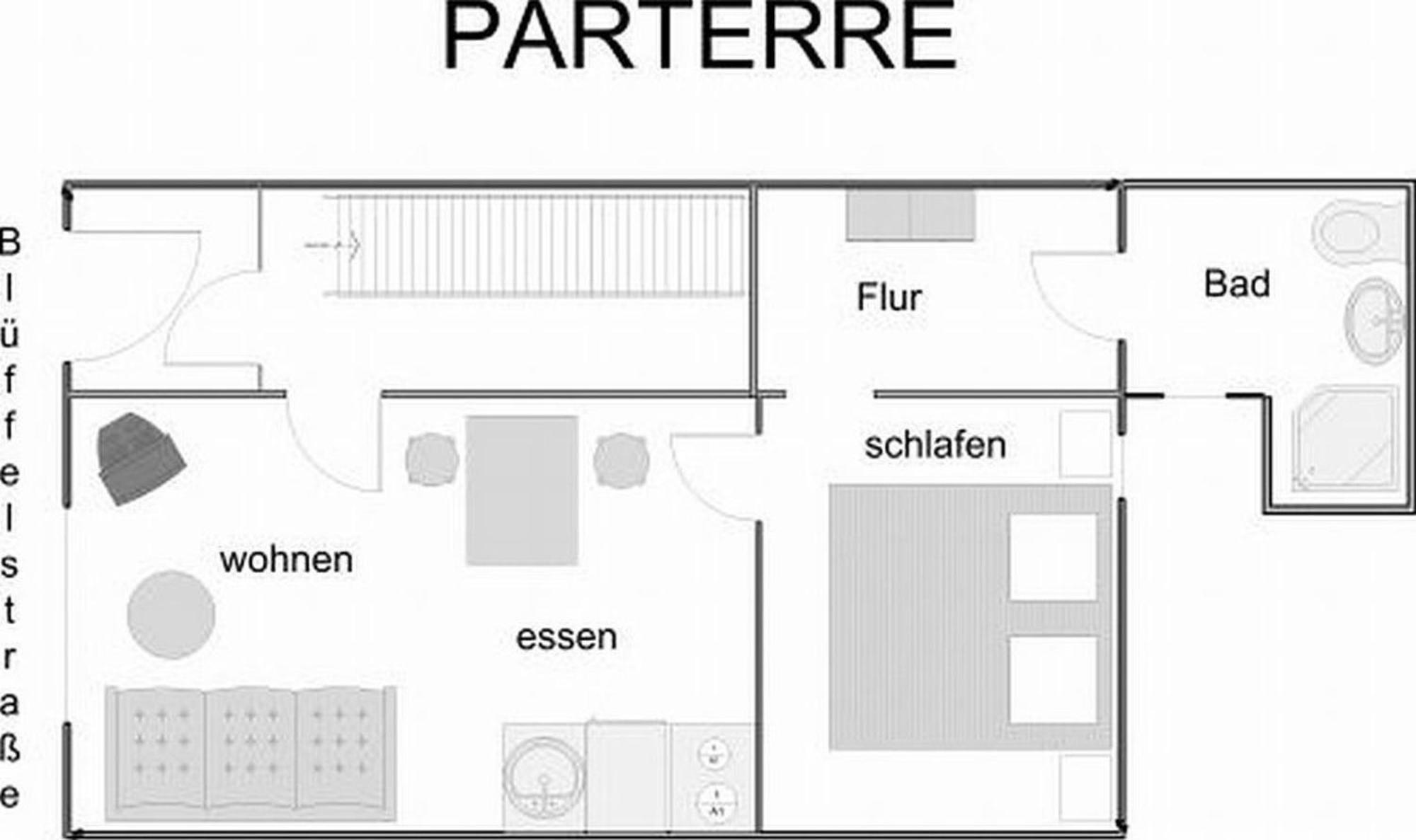 Parterrewohnung Apartment *